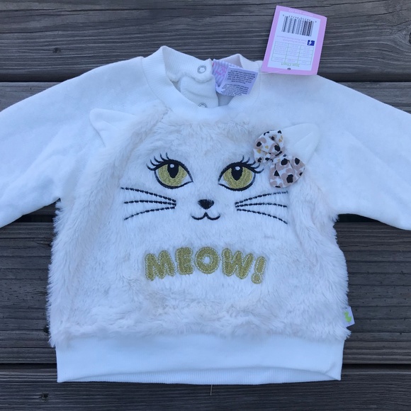Duck Duck Goose Other - Duck Duck Goose Kids Girl Long Sleeve Shirt MEOW